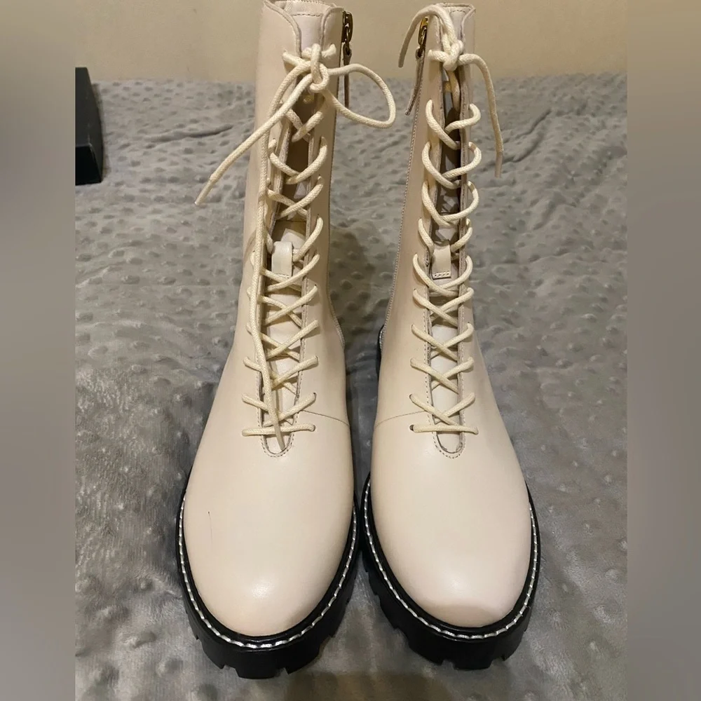J.Crew Gwen Lug Sole Combat Boots